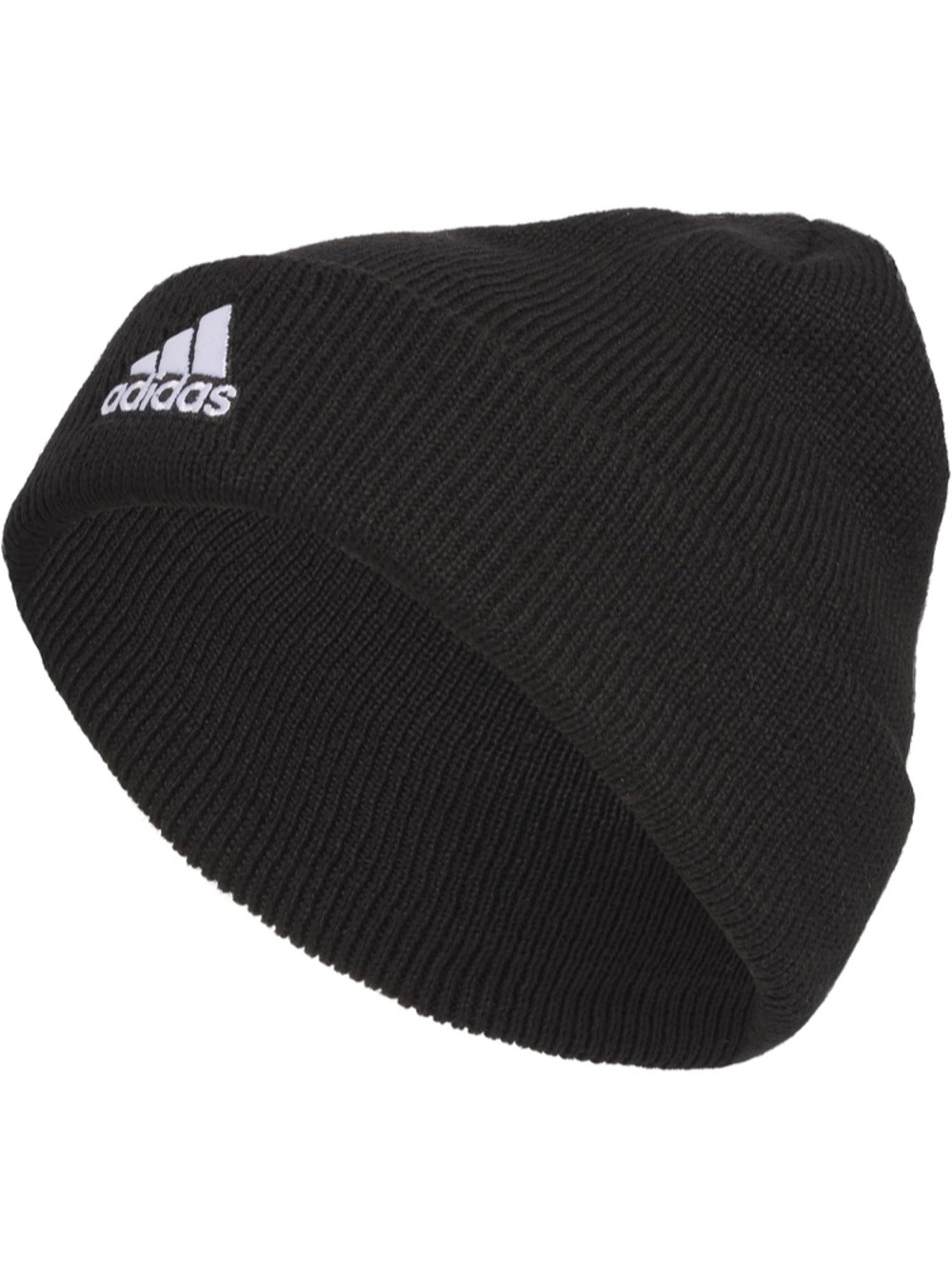 Adidas Team Issue Fold Beanie Black Standard Fit Embroidered Logo - NWT ❄️ - Picture 10 of 10